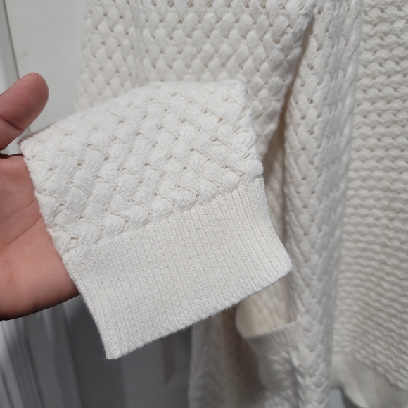 Cozy Hasting & Smith Sweater Women's Cardigan, Open Front, 2 pockets, Knit, - Picture 4 of 9